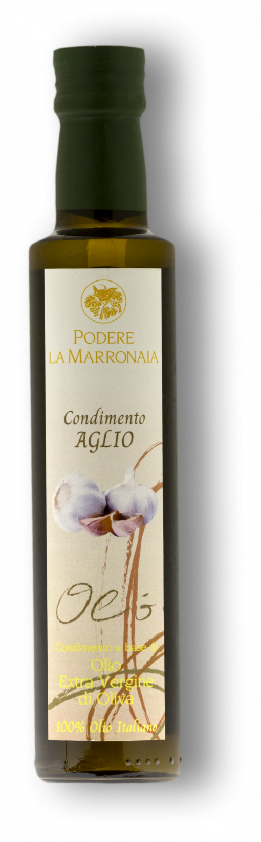Olive Oil flavored with garlic