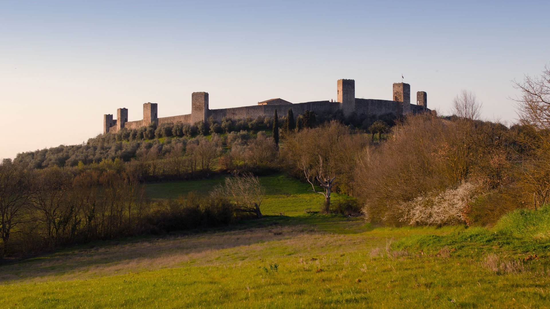 Monteriggioni's Castle