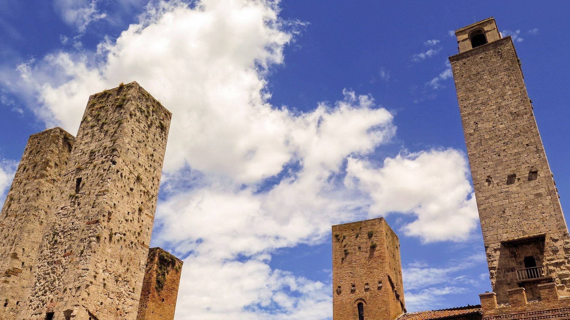 San Gimignano towers in Tuscany