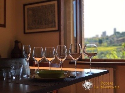 glasses e logo res - La Marronaia -