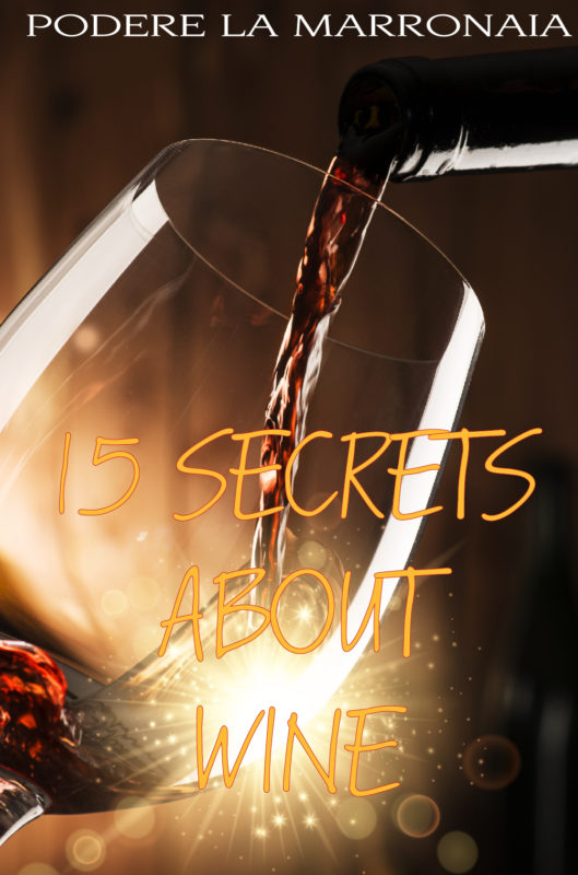 The 15 Secrets about wine La Marronaia