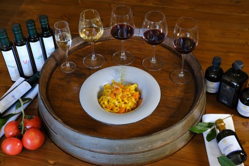Wine Tasting with Saffron Meal - Wine and Evo oil Tasting with Saffron Meal at the vineyard