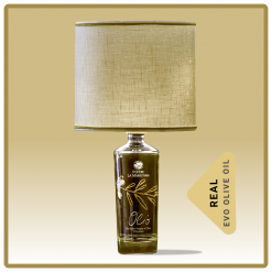 MARRONAIA OLIVE OIL LAMP MADE FROM BOTTLE