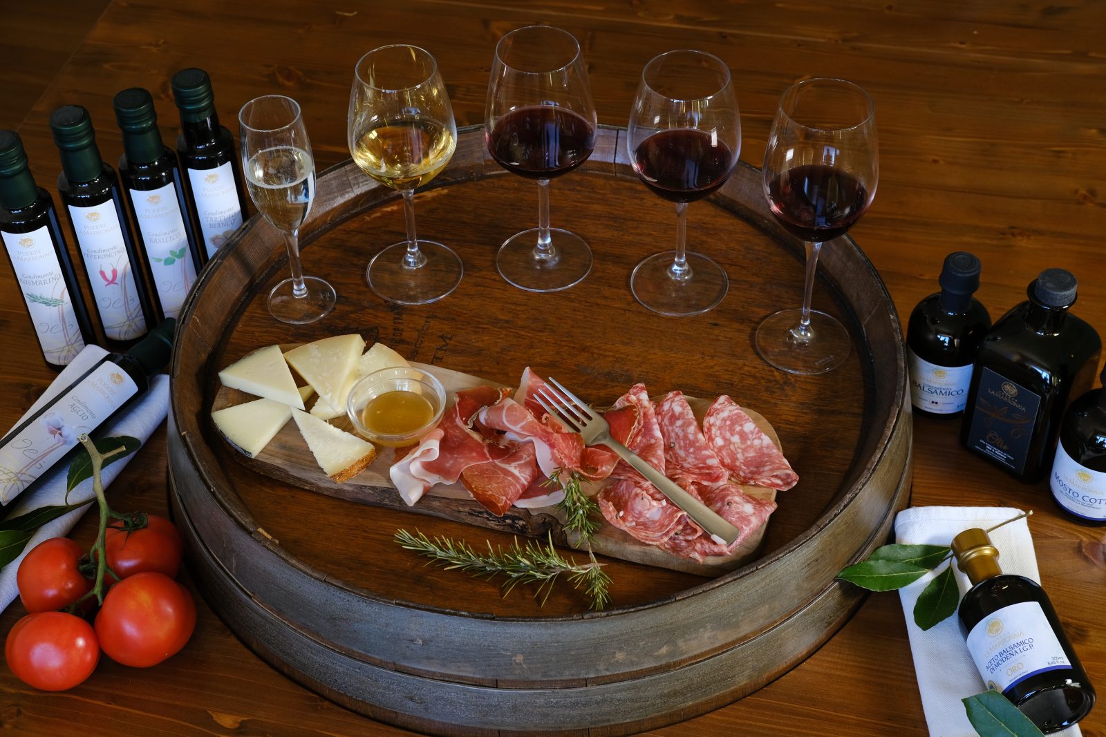 La Marronaia Wine tasting with cheeses