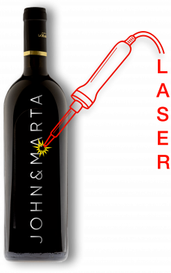 CUSTOMIZE & ENGRAVE WINE BOTTLE - THE PERFECT GIFT