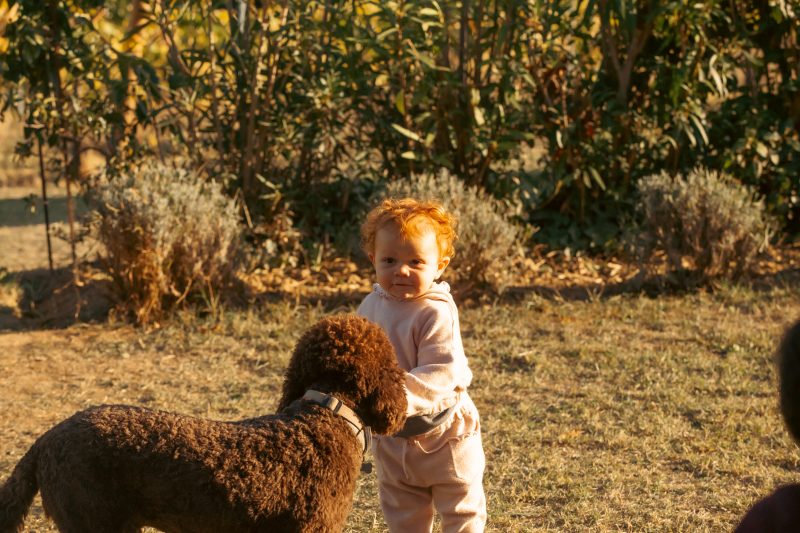 Eva from Podere la Marronaia and Dog