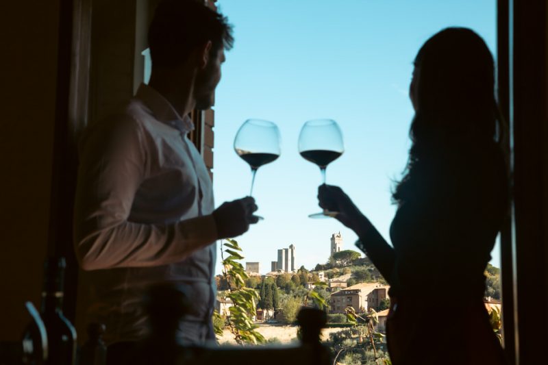 San Gimignano Wine Tasting with A View