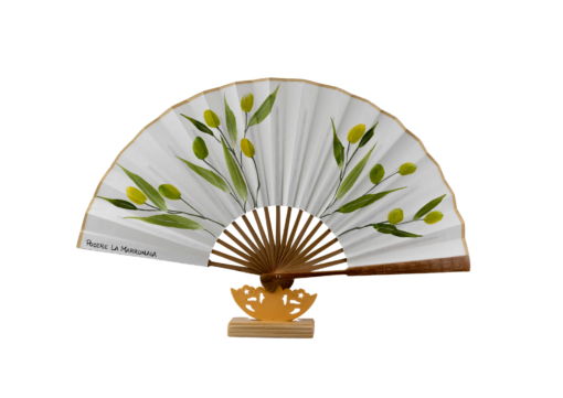 Ventaglio Dipinto a Mano – Edizione Limitata Sumi-e x Marronaia - immagine 2